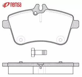 Комплект тормозных колодок METZGER 1130.00